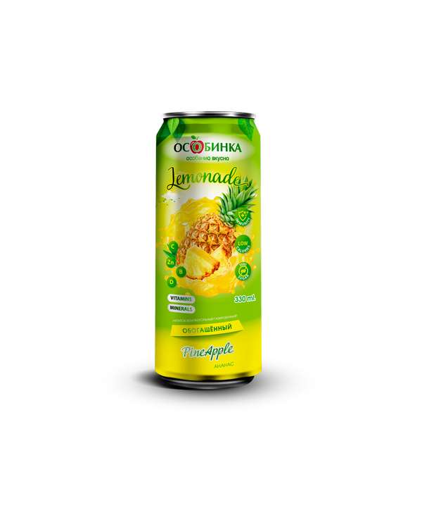 Упаковка Функциональный напиток - аренда торгового знака Особинка